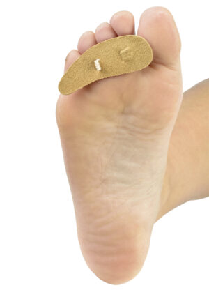 Silipos Felt Hammer Toe Crest - Anatomically Designed