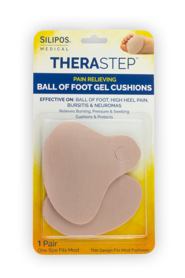 Silipos Gel Corn Pads for Relieving Pain Due to Corns, Blisters, Calluses  and Pressure from Shoes, Item 1116, Size Narrow, 6 per Package, Beige