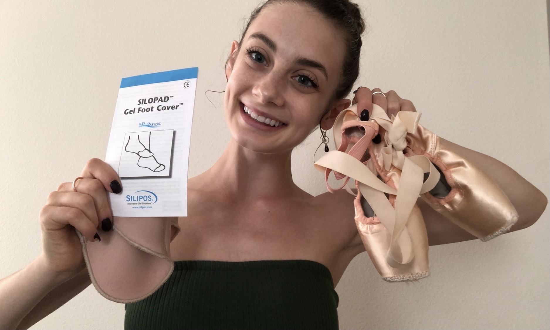 Macyn Vogt - Dancing From The Heart - Silipos Gel Foot Covers For Pointe Shoes